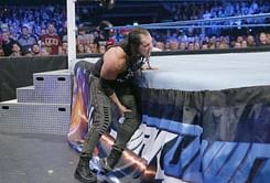 WWE Video: Baron Corbin takes a nasty bump during a house show