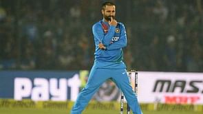 Parvez Rasool lands in huge soup after chewing gum during national anthem
