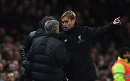 Jose Mourinho hits out at Jurgen Klopp after being accused of trying to send off a Liverpool player