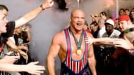 Kurt Angle enters a packed arena during his ECW days