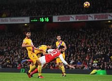 Twitter reacts to Olivier Giroud's wonder goal for Arsenal against Crystal Palace