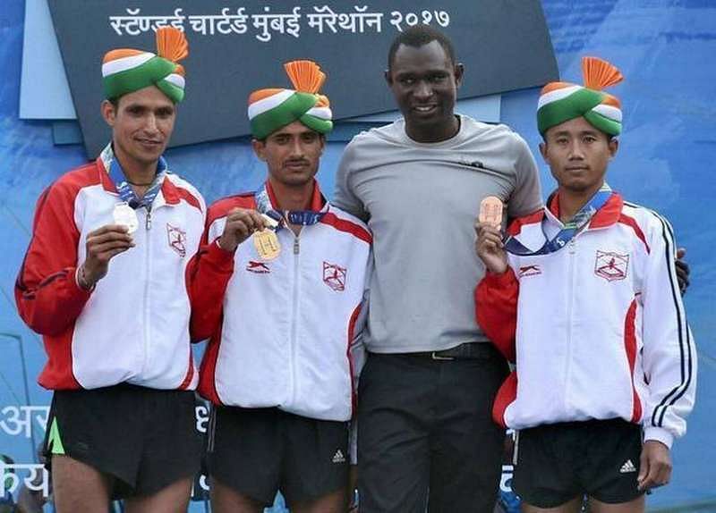 Standard Chartered Mumbai Marathon 2017 David Rudisha Kheta Ram Bahadur Singh Dhoni TH Sanjith Luwang