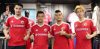 Shillong Lajong unveils new season kit at Adidas store in Shillong