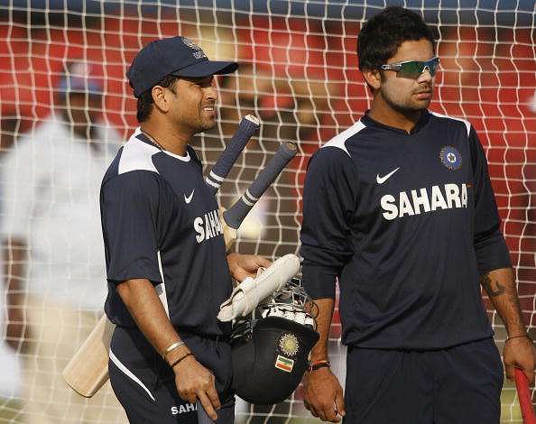 Virat Kohli on his debut tour to Sri Lanka in 2008&nbsp;