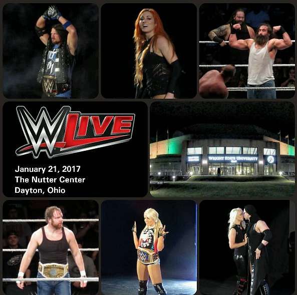 WWE Live Event Results Dayton, Ohio (1/21/17)