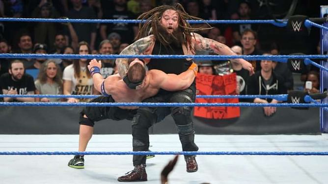 WWE News: John Cena whispers touching words to Bray Wyatt during SmackDown Live match