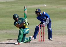 Du Plessis hits 185 as South Africa win fourth ODI v Sri Lanka