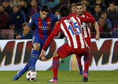 Suarez hero and villain as Barca reach Cup final