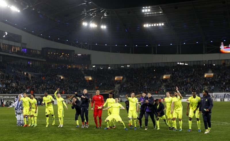 Spurs Lose At Gent Lyon Thrash Alkmaar In Europa League