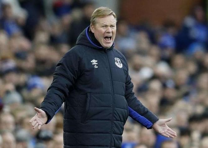 Koeman urges Everton to maintain push for top-four finish