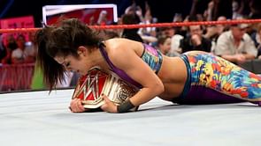 WWE News: Bayley drops by Full Sail for the first time as Raw Women's Champion