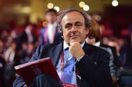 SAINT PETERSBURG, RUSSIA - JULY 25: President of UEFA Michel Platini attends the Preliminary Draw of the 2018 FIFA World Cup in Russia at The Konstantin Palace on July 25, 2015 in Saint Petersburg, Russia. (Photo by Shaun Botterill/Getty Images)