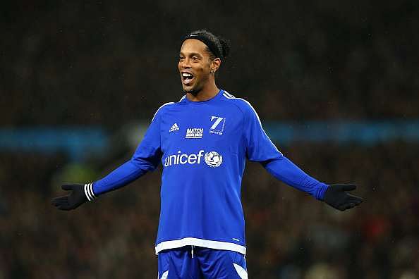 Ronaldinho returns to Barcelona as club ambassador
