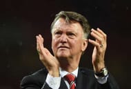 MANCHESTER, ENGLAND - MAY 17: Louis van Gaal manager of Manchester United applauds the crowd after the Barclays Premier League match between Manchester United and AFC Bournemouth at Old Trafford on May 17, 2016 in Manchester, England. (Photo by Michael Regan/Getty Images)