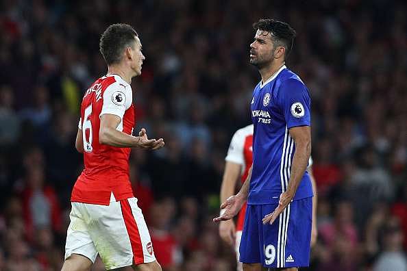 EPL 2016/17: Chelsea vs Arsenal, combined XI