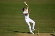 CHITTAGONG, BANGLADESH - OCTOBER 16: Steven Finn of England bowls during day one of the tour match between a Bangladesh Cricket Board XI and England at MA Aziz stadium on October 16, 2016 in Chittagong, Bangladesh. (Photo by Gareth Copley/Getty Images)