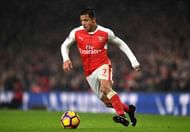 LONDON, ENGLAND - JANUARY 31: Alexis Sanchez of Arsenal in action during the Premier League match between Arsenal and Watford at Emirates Stadium on January 31, 2017 in London, England. (Photo by Shaun Botterill/Getty Images)