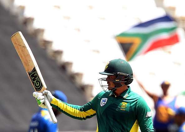 CAPE TOWN, SOUTH AFRICA - FEBRUARY 07: Quinton de Kock of the Proteas during the 4th ODI between South Africa and Sri Lanka at PPC Newlands on February 07, 2017 in Cape Town, South Africa. (Photo by Carl Fourie/Gallo Images/Getty Images)