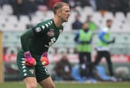 TURIN, ITALY - JANUARY 29: Joe Hart of Torino FC ilooks on during the Serie A match betweenFC Torino and Atalanta BC at Stadio Olimpico di Torino on January 29, 2017 in Turin, Italy. (Photo by Marco Luzzani/Getty Images)
