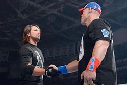 WWE News: John Cena apologised to AJ Styles the night after Royal Rumble