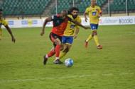 Charles in action for Chennai City FC
