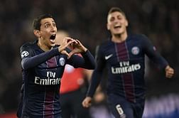 Angel di Maria says that his ex- Real Madrid teammates congratulated him after PSG beat Barcelona