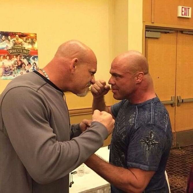 WWE News: Kurt Angle talks about Brock Lesnar, Goldberg and the Hall Of Fame