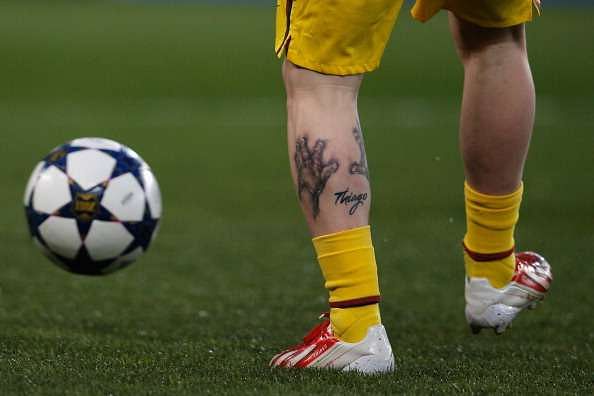 Messi tattoo