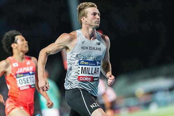 New Zealand sprinter Joseph Millar runs 150m sprint just 0.16 seconds behind Usain Bolt