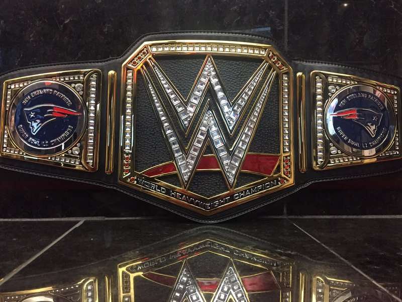 WWE News: Triple H presents the New England Patriots with a customized ...