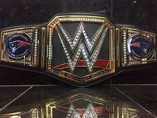 WWE News: Triple H presents the New England Patriots with a customized WWE Championship
