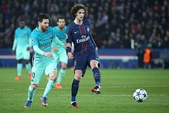 Video: Adrien Rabiot's nutmeg gives Lionel Messi a taste of his own medicine