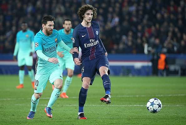 Video: Adrien Rabiot's nutmeg gives Lionel Messi a taste of his own medicine