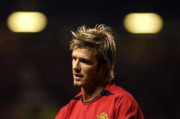 Jul 16, 2009 - East Rutherford, New Jersey, USA - Soccer - LA Galaxy DAVID  BECKHAM during his 1st game back (after being on loan to AC Milan) against  the New York