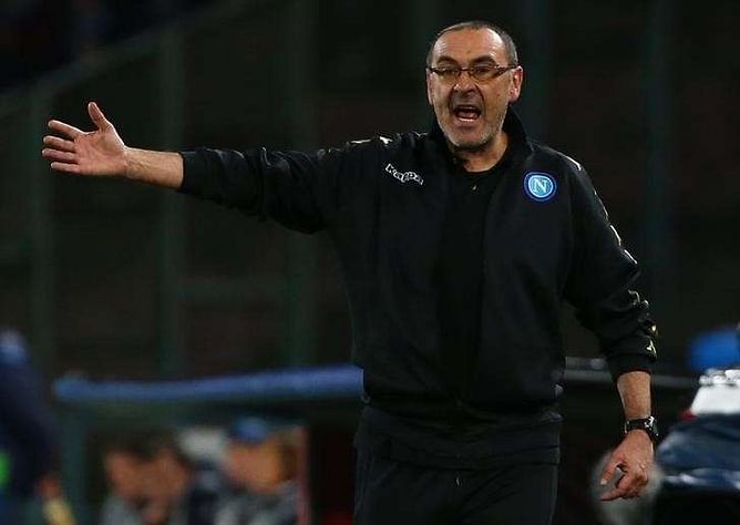 Napoli president praises Sarri after Champions League exit