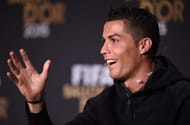 ZURICH, SWITZERLAND - JANUARY 11: Cristiano Ronaldo of Portugal and Real Madrid speaks to the media during a press conference prior to the FIFA Ballon d'Or Gala 2015 at the Kongresshaus on January 11, 2016 in Zurich, Switzerland. (Photo by Matthias Hangst/Getty Images)