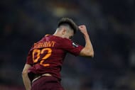 ROME, ITALY - OCTOBER 20: Stephan El Shaarawy of AS Roma celebrates after scoring the team's first goal during the UEFA Europa League match between AS Roma and FK Austria Wien at Olimpico Stadium on October 20, 2016 in Rome. (Photo by Paolo Bruno/Getty Images)