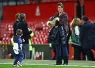 MANCHESTER, ENGLAND - NOVEMBER 27: Coleen Rooney looks on from pitchside after the Premier League match between Manchester United and West Ham United at Old Trafford on November 27, 2016 in Manchester, England. (Photo by Clive Brunskill/Getty Images)