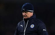 BURNLEY, ENGLAND - JANUARY 31: Claudio Ranieri, Manager of Leicester City shows his dejection after his side's defeat in the Premier League match between Burnley and Leicester City at Turf Moor on January 31, 2017 in Burnley, England. (Photo by Gareth Copley/Getty Images)