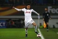 GENT, BELGIUM - FEBRUARY 16: Dele Alli of Tottenham Hotspur in action during the UEFA Europa League Round of 32 first leg match between KAA Gent and Tottenham Hotspur at Ghelamco Arena on February 16, 2017 in Gent, Belgium. (Photo by Dean Mouhtaropoulos/Getty Images)