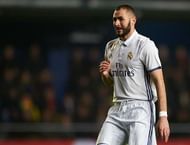 VILLARREAL, SPAIN - FEBRUARY 26: Karim Benzema of Real Madrid looks on during the La Liga match between Villarreal CF and Real Madrid at Estadio de la Ceramica on February 26, 2017 in Villarreal, Spain. (Photo by Fotopress/Getty Images)
