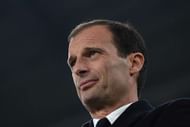 TURIN, ITALY - FEBRUARY 28: Juventus FC head coach Massimiliano Allegr looks on during the TIM Cup match between Juventus FC and SSC Napoli at Juventus Arena on February 28, 2017 in Turin, Italy. (Photo by Valerio Pennicino/Getty Images)