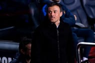 BARCELONA, SPAIN - MARCH 04: Head coach Luis Enrique Martinez of FC Barcelona looks on before the La Liga match between FC Barcelona and RC Celta de Vigo at Camp Nou stadium on March 4, 2017 in Barcelona, Spain. (Photo by Alex Caparros/Getty Images)
