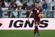 TURIN, ITALY - MARCH 05: Andrea Belotti of FC Torino celebrates victory at the end of the Serie A match between FC Torino and US Citta di Palermo at Stadio Olimpico di Torino on March 5, 2017 in Turin, Italy. (Photo by Valerio Pennicino/Getty Images)
