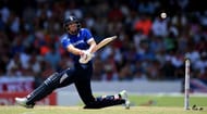 BRIDGETOWN, BARBADOS - MARCH 09: Joe Root of England bats during the 3rd One Day International between the West Indies and England at Kensington Oval on March 9, 2017 in Bridgetown, Barbados. (Photo by Gareth Copley/Getty Images)