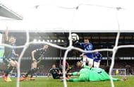 LIVERPOOL, ENGLAND - MARCH 11: Kevin Mirallas of Everton scores their first goal during the Premier League match between Everton and West Bromwich Albion at Goodison Park on March 11, 2017 in Liverpool, England. (Photo by Jan Kruger/Getty Images)