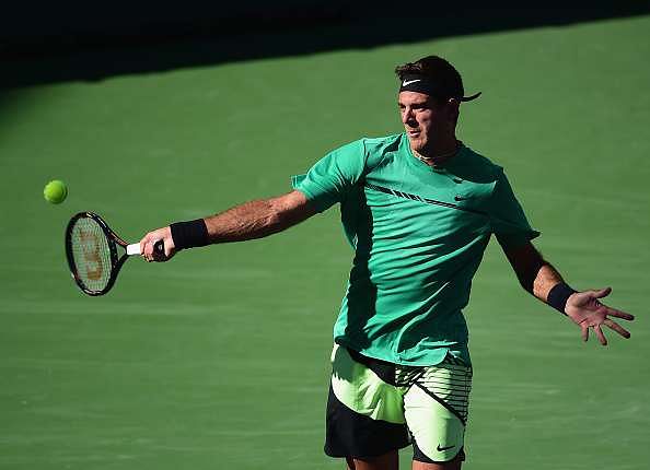 VIDEO Indian Wells 2017: Juan Martin del Potro lands ridiculous 'tweener' lob to beat Federico Delbonis