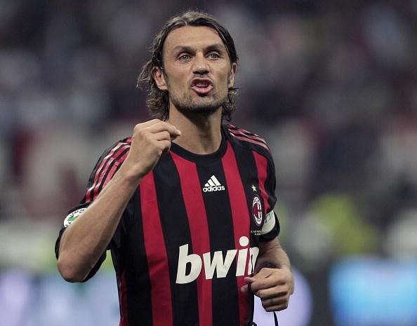 Paolo Maldini is regarded as one of the greatest defenders of all time