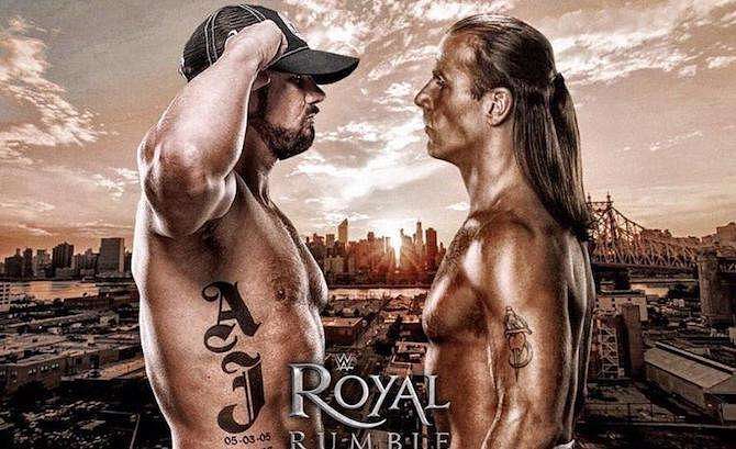 Once in lifetime match-up - AJ Styles vs Shawn Michaels
