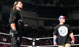 WWE News: AJ Styles and John Cena having high quality house show matches